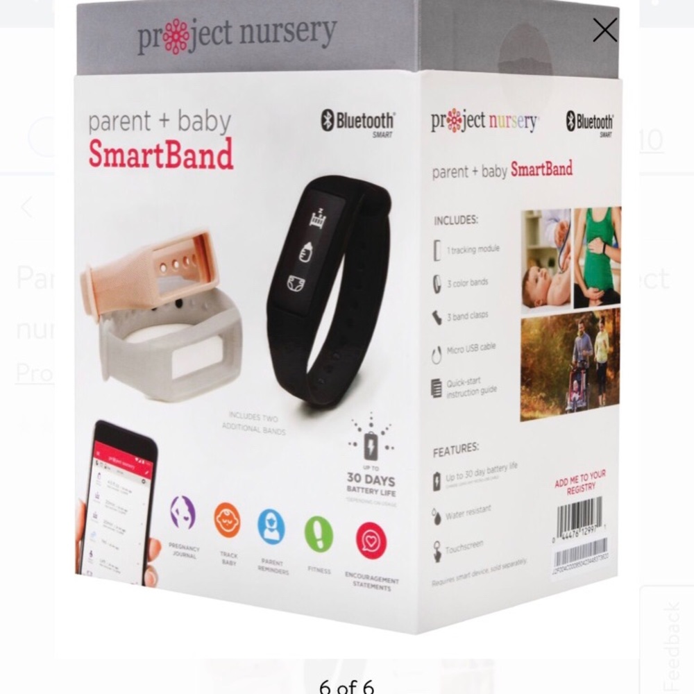 COPY - Project Nursery Parent + Baby Smartband